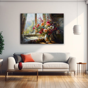 Flowers Still Life Oil Painting
